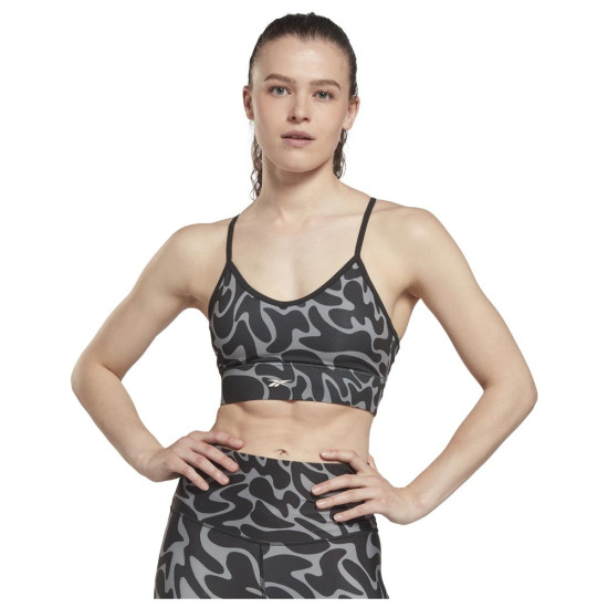 Reebok Γυναικείο μπουστάκι AOP Tri Back Bra